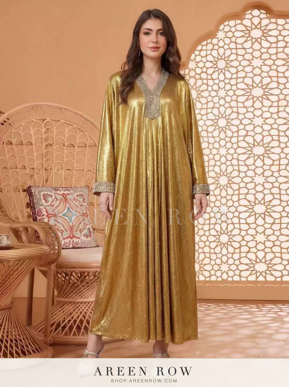 Sultana Shimmer Kaftan