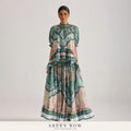 Salma Tiered Print Maxi Dress