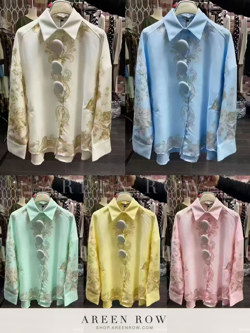 Scallop Pintuck Blouse