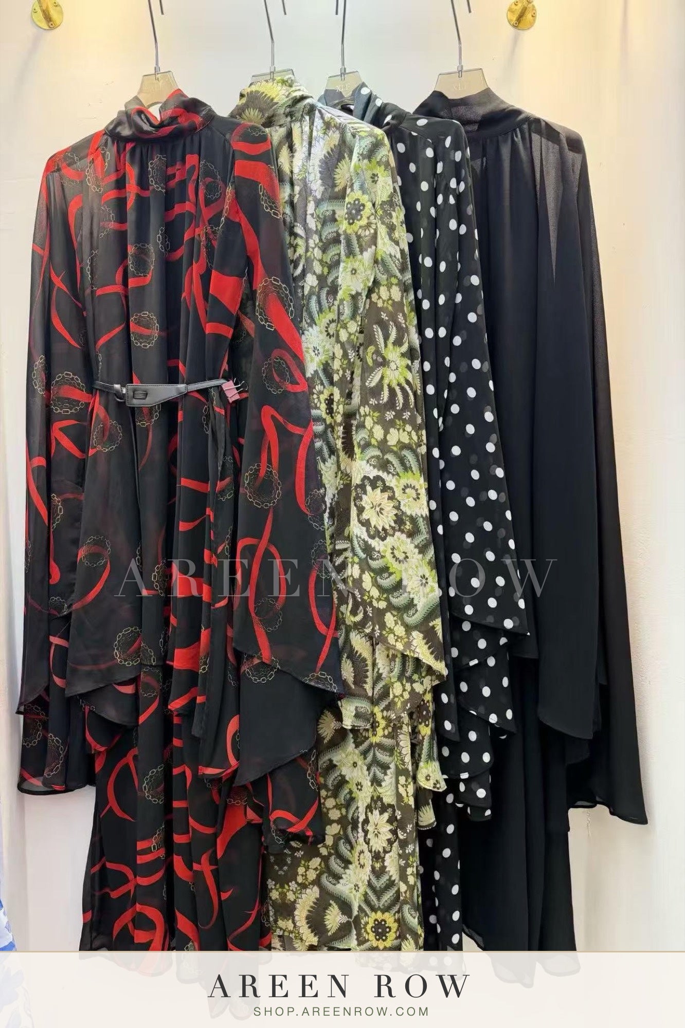 Nadia Chiffon Batwing Kaftan