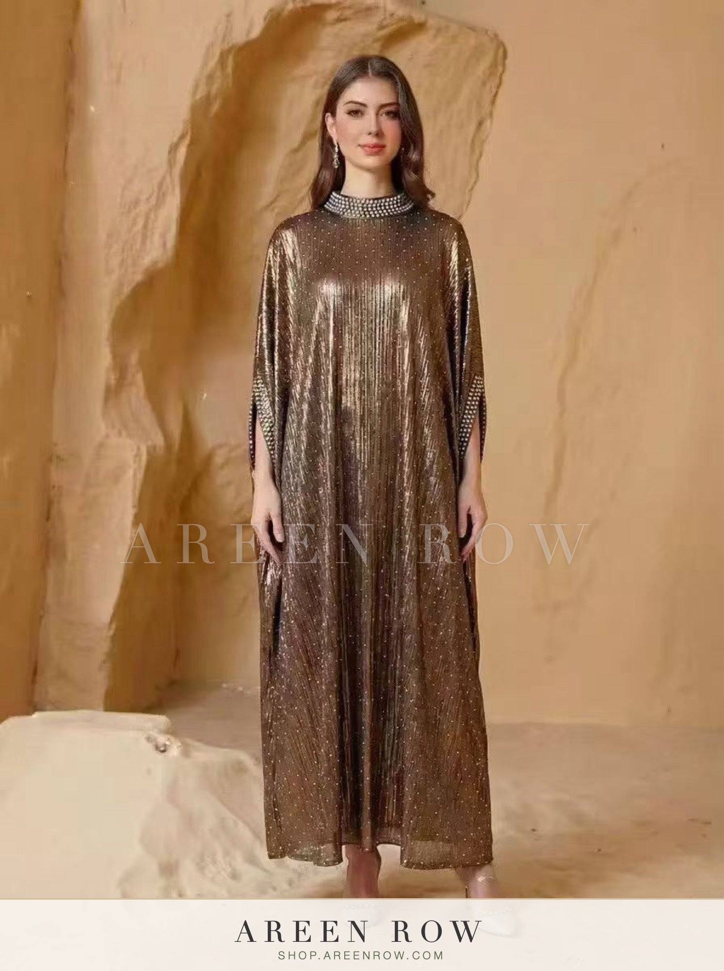 Zain Shimmer Kaftan