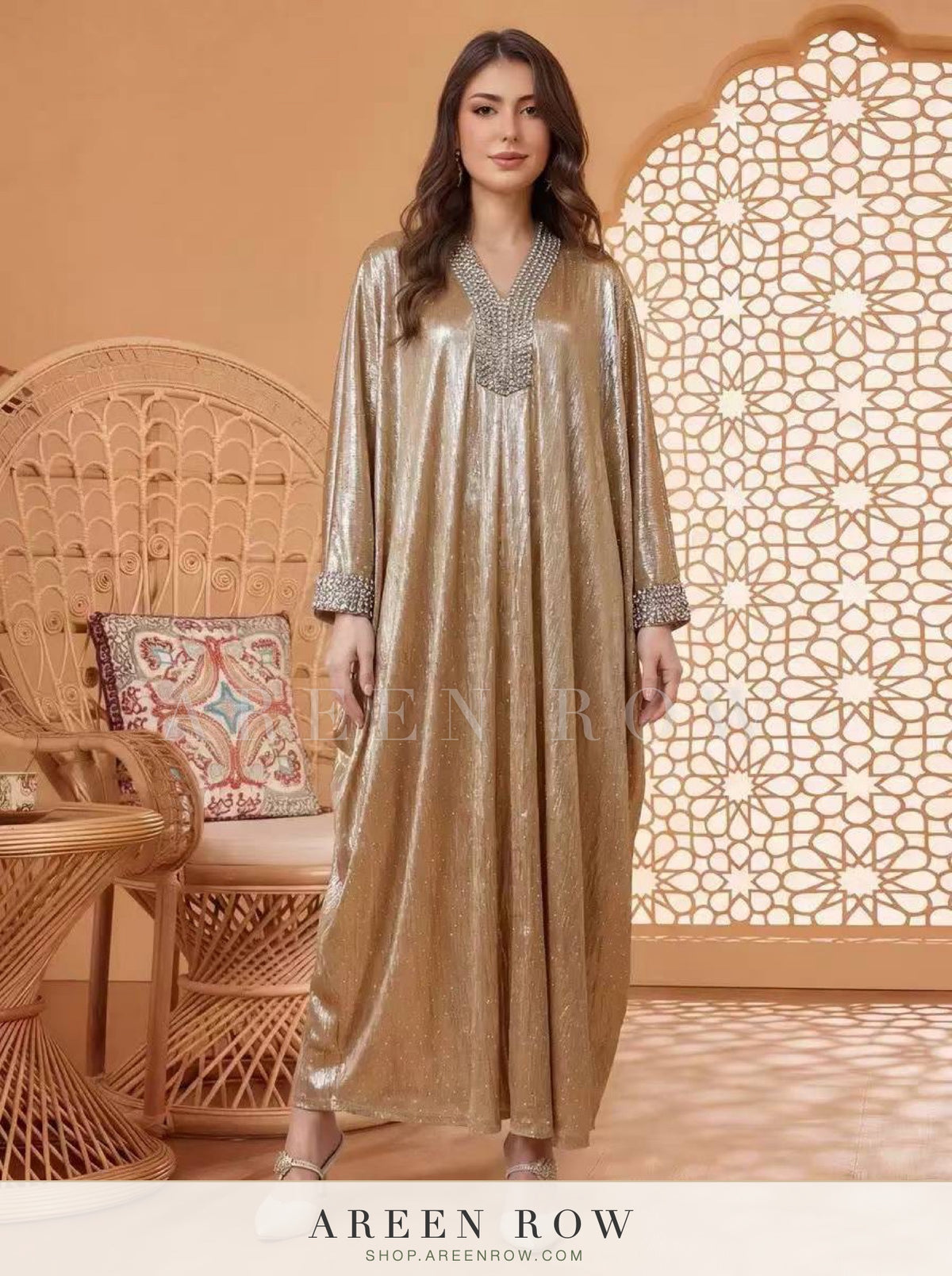 Sultana Shimmer Kaftan
