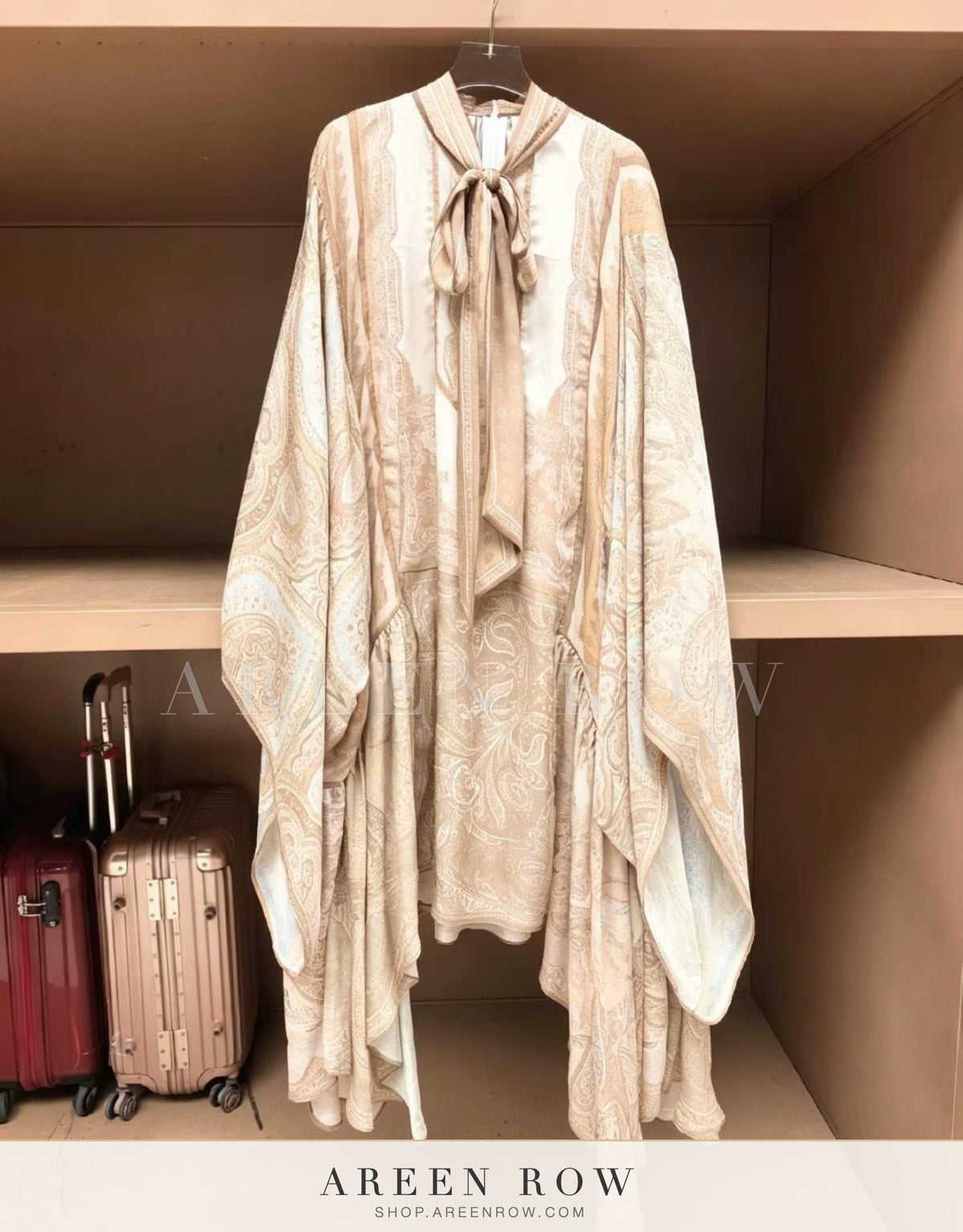 Sahar Paisley Cape Blouse