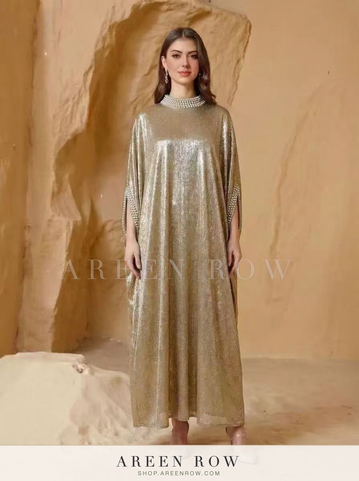 Zain Shimmer Kaftan