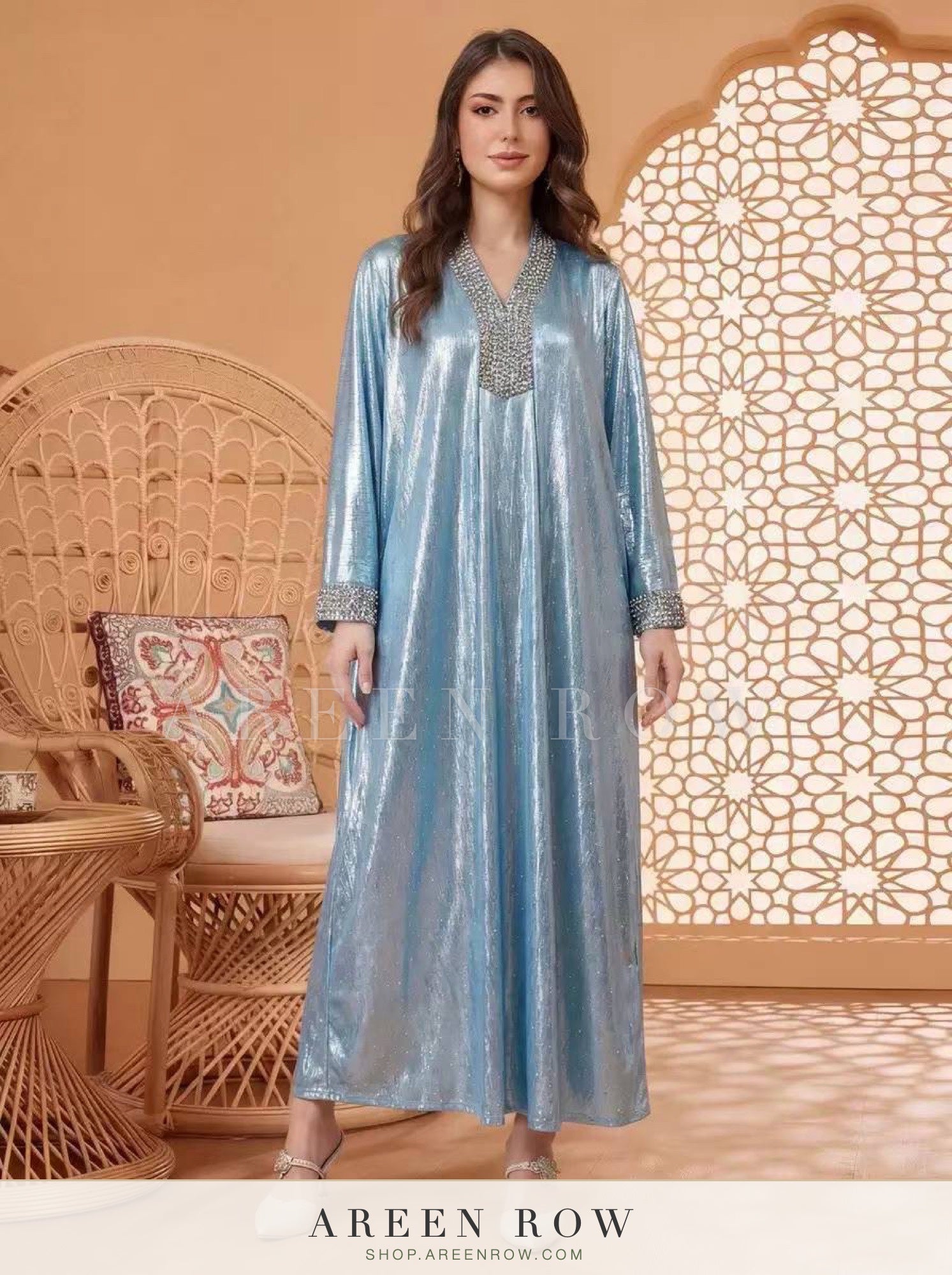 Sultana Shimmer Kaftan