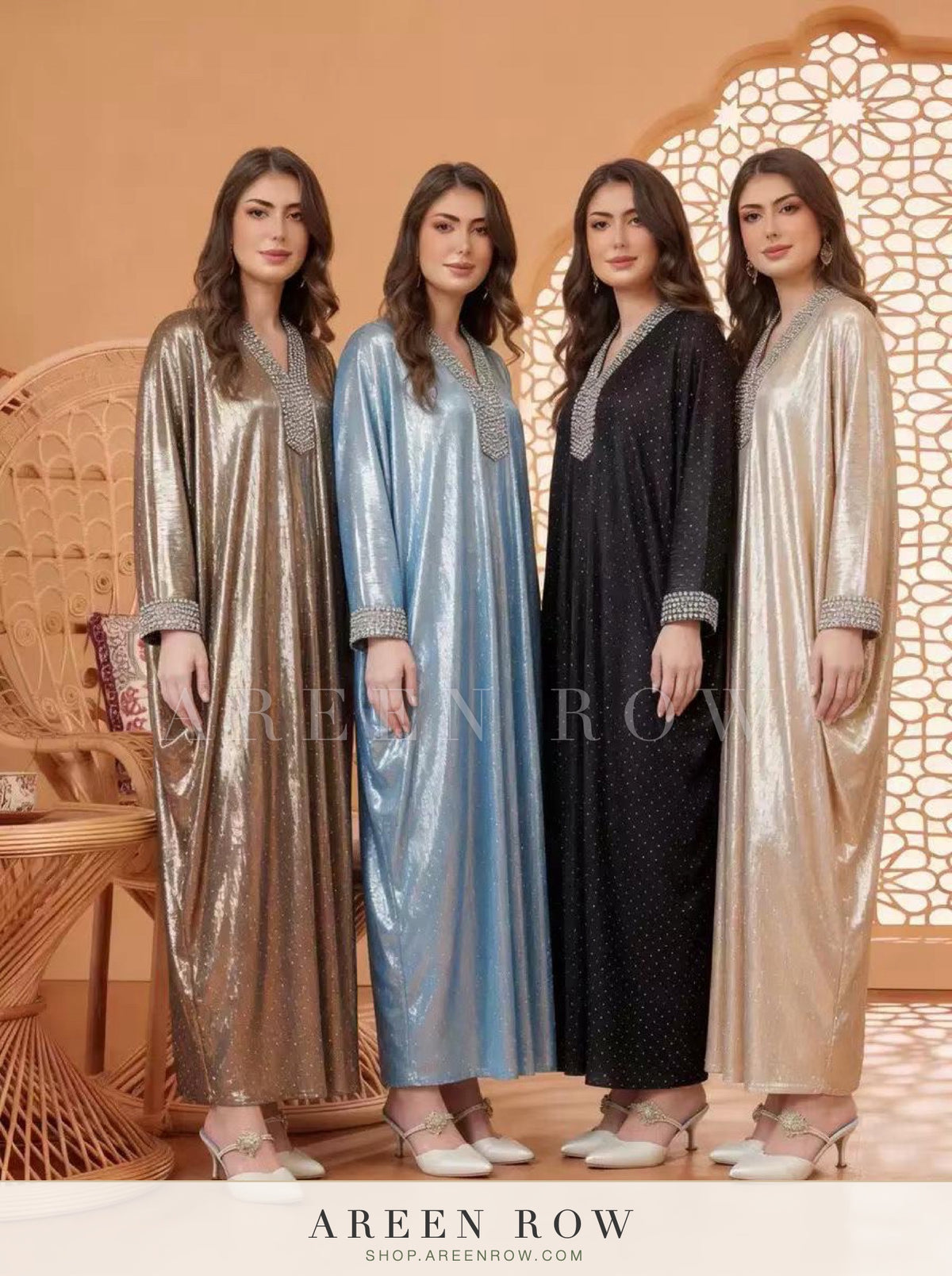 Zain Shimmer Kaftan