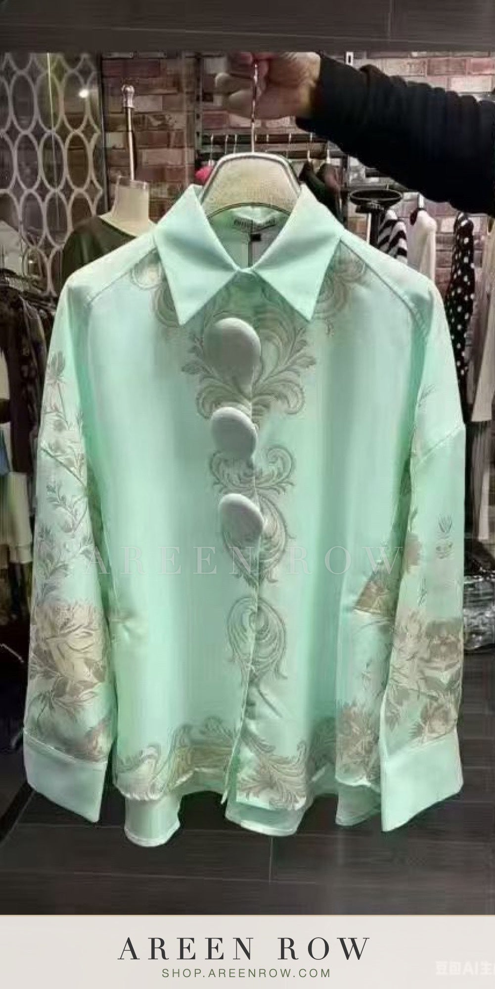 Scallop Pintuck Blouse