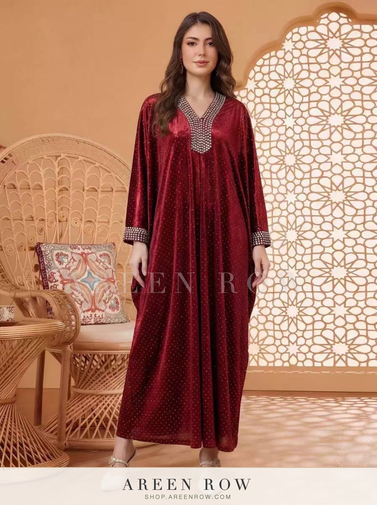 Sultana Shimmer Kaftan