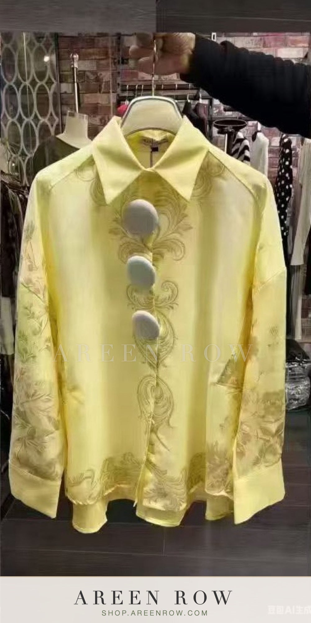 Scallop Pintuck Blouse