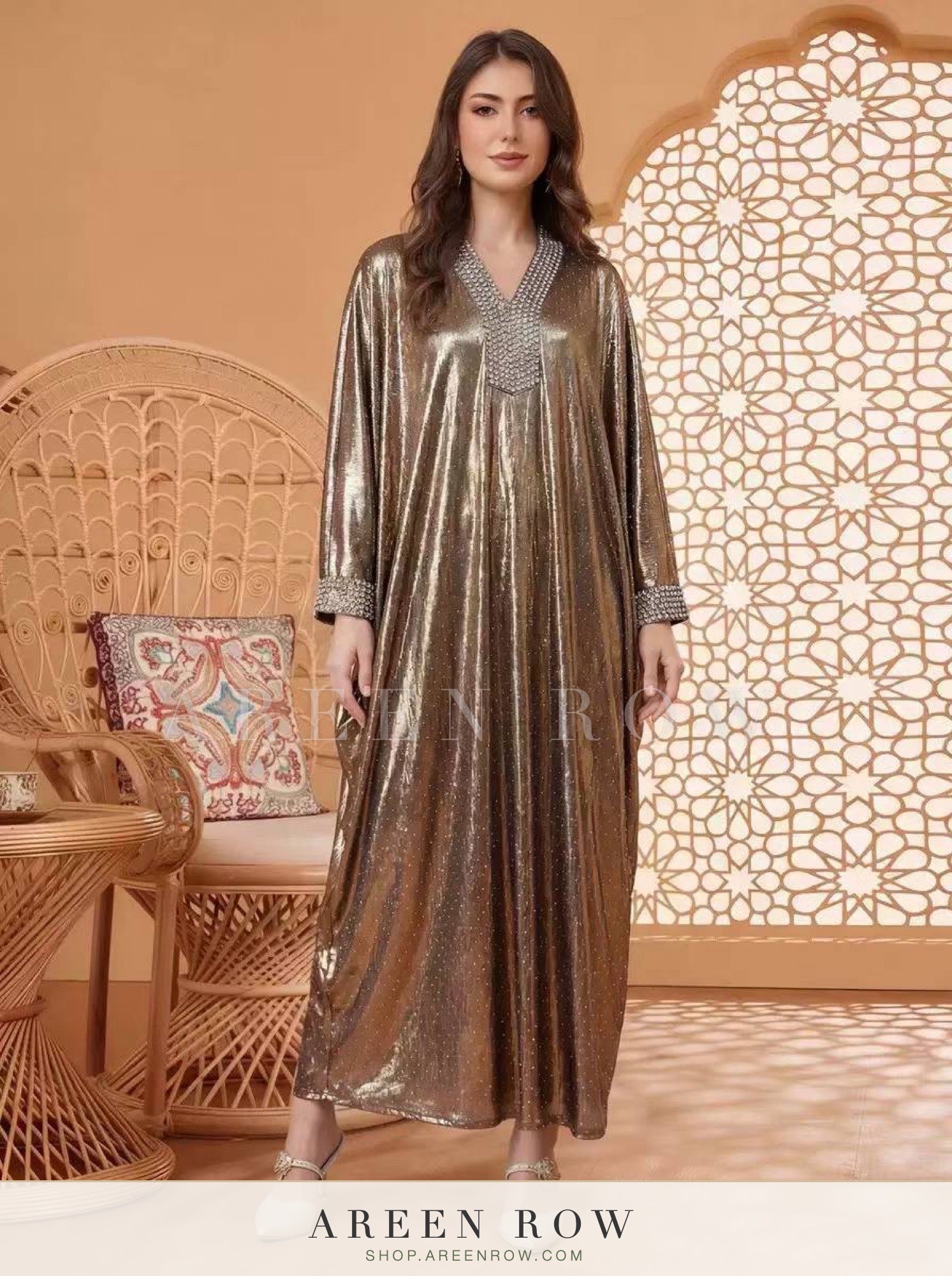 Sultana Shimmer Kaftan