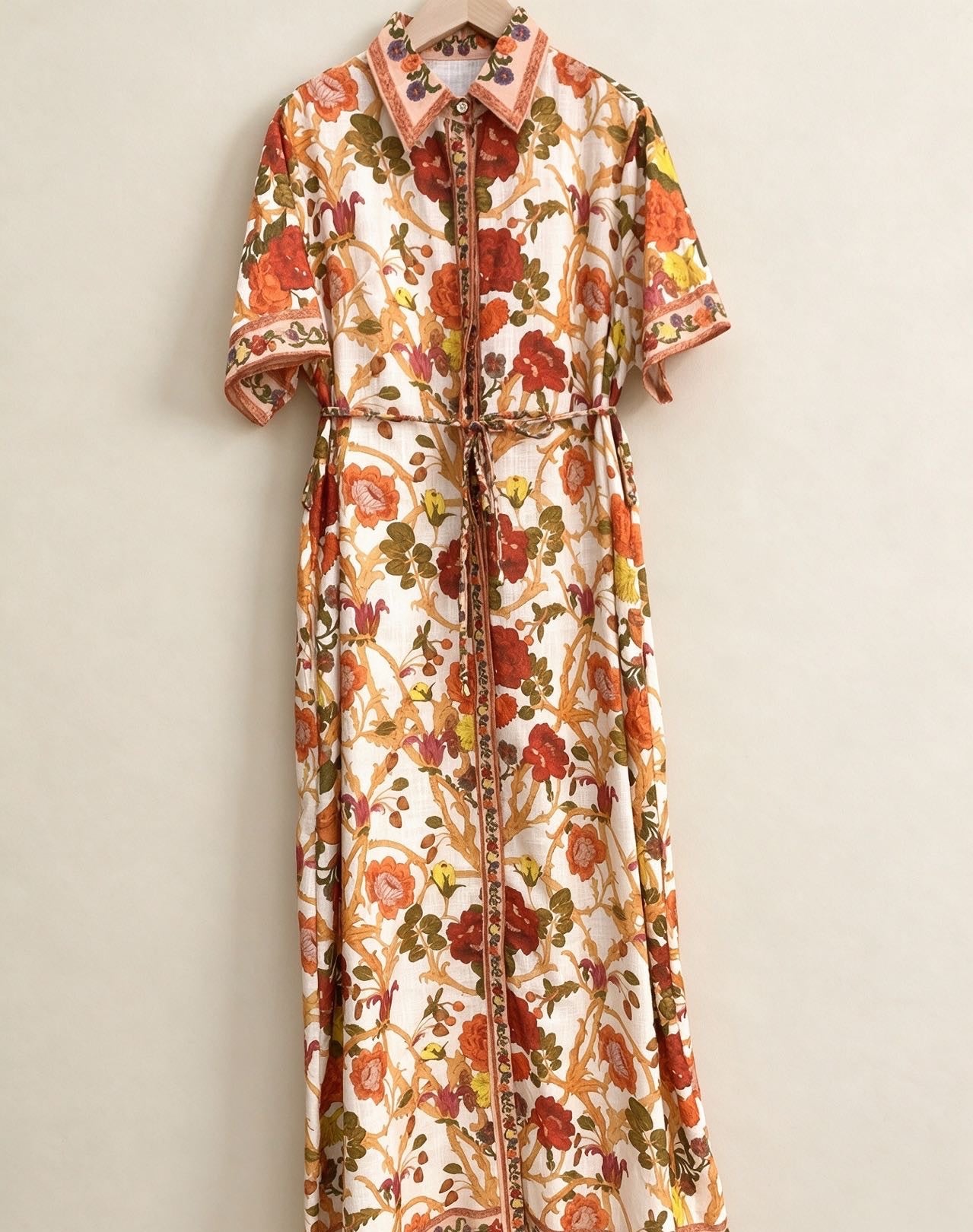 Riviera Belted Shirt Dress