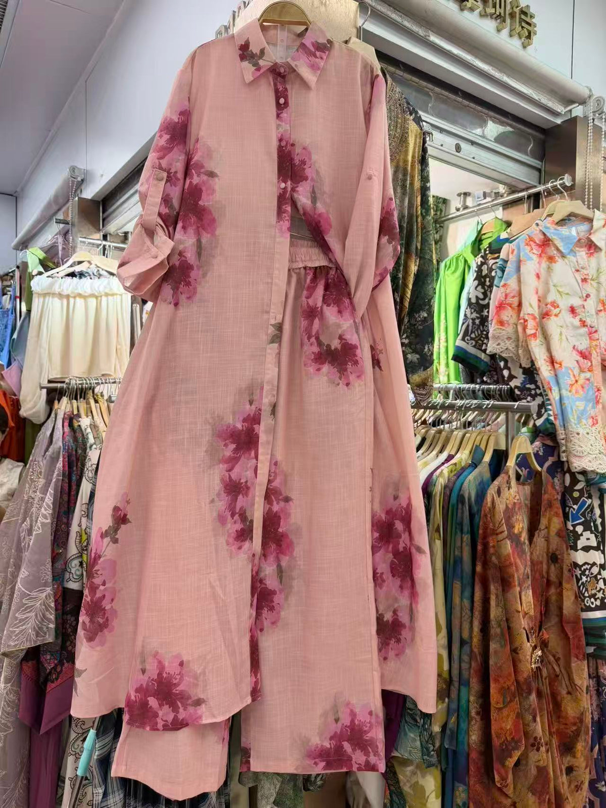 Rosa Linen Shirt & Pant Set
