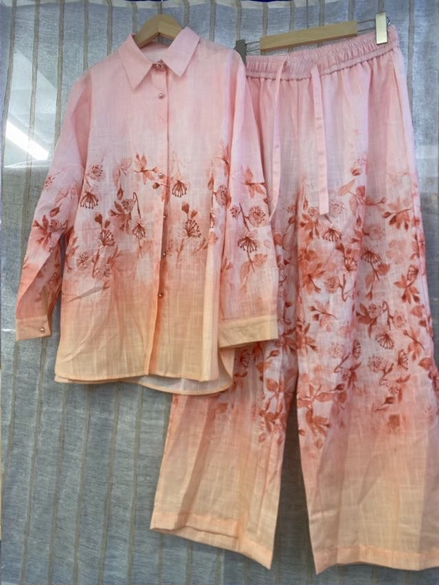 Meadow Ombre Linen Set